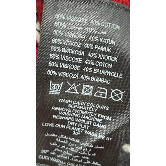 The Collection Debenhams Sweater Embroidered Patch size UK 16 US 12 Cotton Blend - Picture 11 of 11